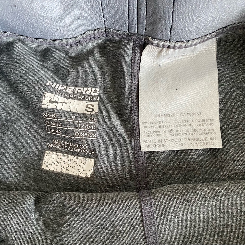 Grey Nike Pro Spandex - Picture 13 of 15